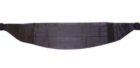 Black Waist Smoking Tuxedo Cummerbund  Belt Dolce & Gabbana