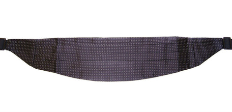 Black Waist Smoking Tuxedo Cummerbund  Belt Dolce & Gabbana