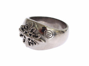 Silver 925 Sterling Authentic  Crest Ring Nialaya