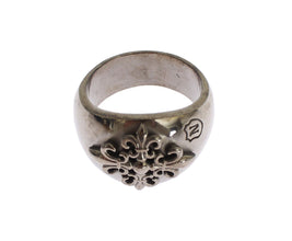 Silver 925 Sterling Authentic  Crest Ring Nialaya