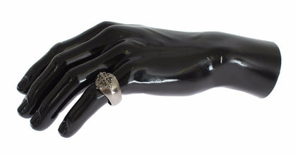Silver 925 Sterling Authentic  Crest Ring Nialaya