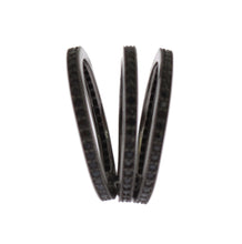 Black CZ 925 Sterling Silver Womens Nialaya