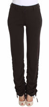 Brown Stretch Casual Trousers Pants Ermanno Scervino