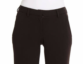 Brown Stretch Casual Trousers Pants Ermanno Scervino