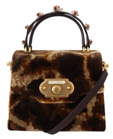 Brown Giraffe Crossbody Purse Borse WELCOME Purse Dolce & Gabbana