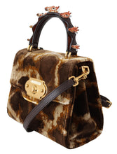 Brown Giraffe Crossbody Purse Borse WELCOME Purse Dolce & Gabbana