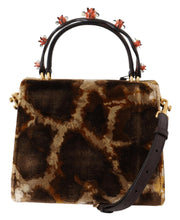 Brown Giraffe Crossbody Purse Borse WELCOME Purse Dolce & Gabbana