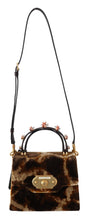Brown Giraffe Crossbody Purse Borse WELCOME Purse Dolce & Gabbana