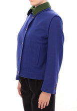 Habsburg Blue Green Wool Jacket Coat Andrea Incontri