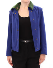 Habsburg Blue Green Wool Jacket Coat Andrea Incontri