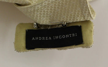 Beige Sleeveless Blouse Top Andrea Incontri