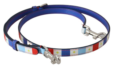 Multicolor 100% Leather Bag Accessory Shoulder Strap Dolce & Gabbana