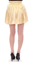 Beige Floral Embroidery Mini Skirt Andrea Incontri