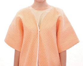 Pink Short Sleeves Jacket Coat Andrea Incontri