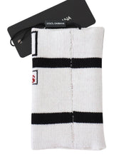 Multicolor Wool Knit D&G Love Wristband Wrap Dolce & Gabbana