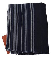 Multicolor Wool Striped Unisex Wrap Fringes Shawl Missoni