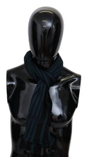 Multicolor Striped Wool Unisex Neck Wrap Shawl Missoni