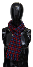 Multicolor Check Wool Unisex Neck Wrap Shawl Missoni
