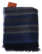 Multicolor Wool Striped Unisex Neck Wrap Shawl Missoni