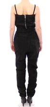 Black Leather Jumpsuit La Maison du Couturier