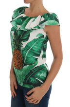 Pineapple Banana Sequins Blouse T-shirt Dolce & Gabbana