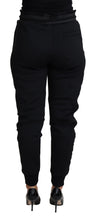Black Polyester Neoprene Jogger Trouser Pants Dolce & Gabbana