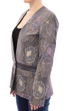Multicolor Silk Floral Cotton Blazer Roberto Fragata