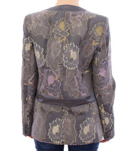 Multicolor Silk Floral Cotton Blazer Roberto Fragata