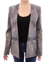 Multicolor Silk Floral Cotton Blazer Roberto Fragata
