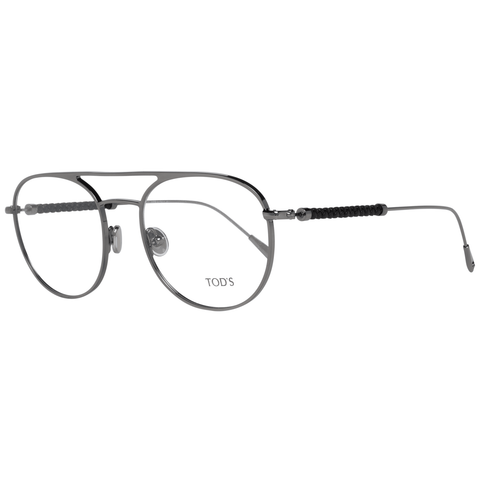 Silver Men Glasses Frame Tod's