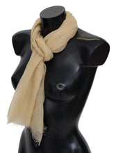 Beige Cashmere Unisex Neck Scarf Missoni