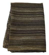 Metallic Gold Silk Stretch Shawl Wrap Scarf Dolce & Gabbana