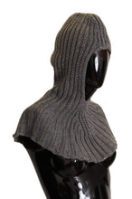 Gray 100% Cashmere Knitted Wrap One Size Scarf Dolce & Gabbana