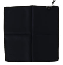 Black Square Handkerchief 100% Silk Scarf Dolce & Gabbana