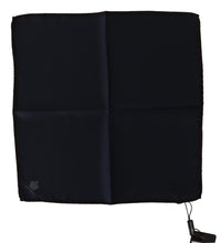 Black Square Handkerchief 100% Silk Scarf Dolce & Gabbana
