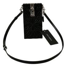 Black Crystal Plexiglass Cross Cigarette Case Holder Dolce & Gabbana