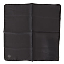 Gray 100% Silk Square Handkerchief Gray 100% Silk Square Handkerchief Dolce & Gabbana