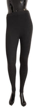 Gray 100% Cashmere Tights Stocking Socks Dolce & Gabbana