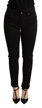 Black Skinny Denim Cotton Stretch Trouser Dolce & Gabbana