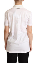 White Cotton Silk I'm In Love Top T-shirt Dolce & Gabbana