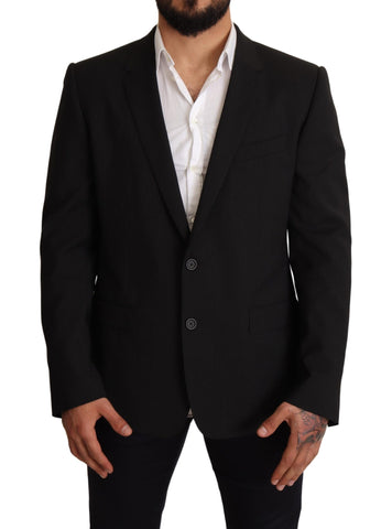 Black Striped MARTINI Jacket Blazer Dolce & Gabbana