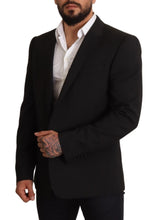 Black Striped MARTINI Jacket Blazer Dolce & Gabbana