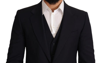 Blue 2 Piece MARTINI Blazer Suit Jacket Dolce & Gabbana