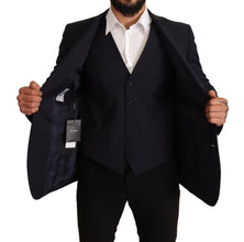 Blue 2 Piece MARTINI Blazer Suit Jacket Dolce & Gabbana