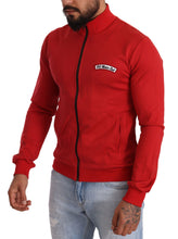 Red DG Motor Club Zipper Stretch Sweater Dolce & Gabbana