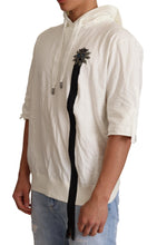 White Hooded Limited Edition Sweater Dolce & Gabbana