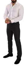 Gray Wool MARTINI Slim Fit Set Suit Dolce & Gabbana