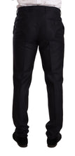 Blue Pattern MARTINI SLIM FIT 2 Piece Suit Dolce & Gabbana
