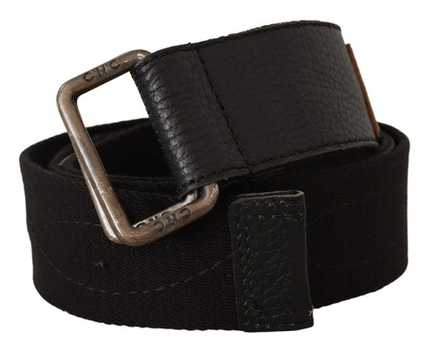 Black Cotton Ducati Metal Buckle Belt Costume National