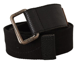 Black Cotton Ducati Metal Buckle Belt Costume National